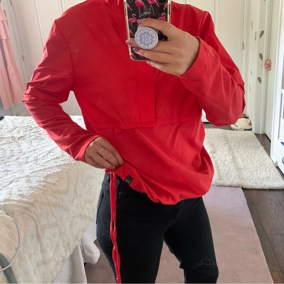 Under Armour | Red Hybrid Pullover Jacket Small - Picture 11 of 11